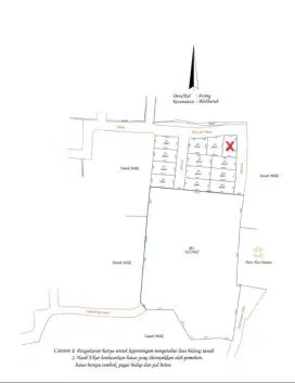 Tanah kavling dekat by pass ib mantra - pering