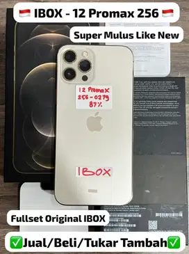 iphone 12 promax 256gb second ibox