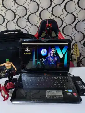 MSI Dominator GT60 Core i7 RAM 16GB SSD+HDD Dual VGA Nvidia GTX