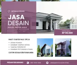 Jasa Desain Gambar Kerja Bangunan 2D & 3D – Cepat & Profesional