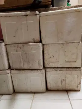Sterofoam Box Besar Bekas