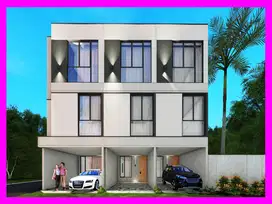 dhyana Rumah baru di duri kepa jakarta barat 3 lantai