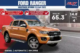 FORD RANGER WILDTRAK 2022 BITURBO 2.0 4x4 KM.29RB PAJAK PANJANG #F5ST