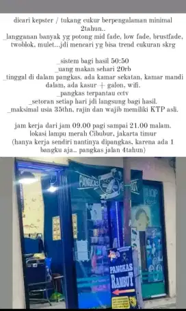 pangkas rambut / kepster
