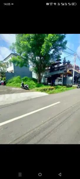 Dijual tanah 1,46 are di jln noja sari denpasar dekat mall livin world
