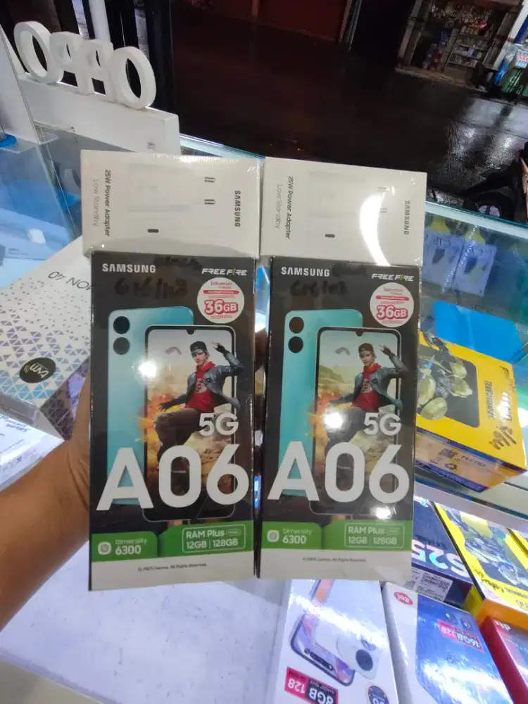 SAMSUNG GALAXY A06 5G NFC RAM 6GB/128 GARANSI RESMI