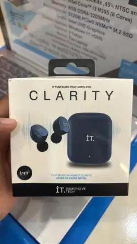 IT tunebuds clarity T55 Noice cancellation blk