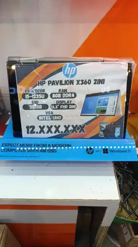 HP pavilion X360 cicilan dp mulai 0