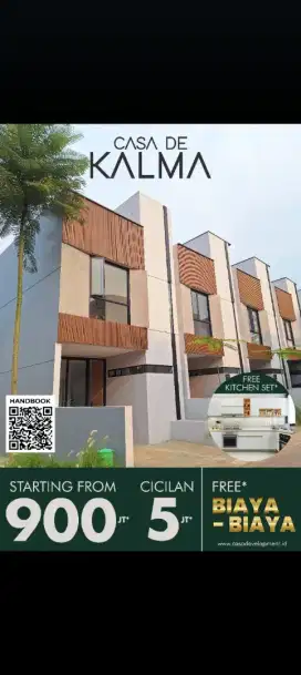 Free DP cicilan 5jt-an, 1mnt tol Desari, 15mnt CITOS, free kanopi, 2AC