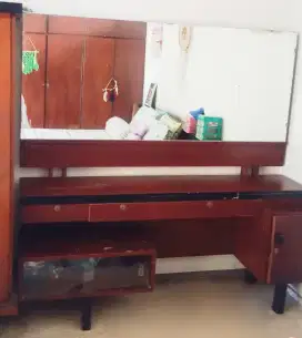 Meja rias kayu jati lawas