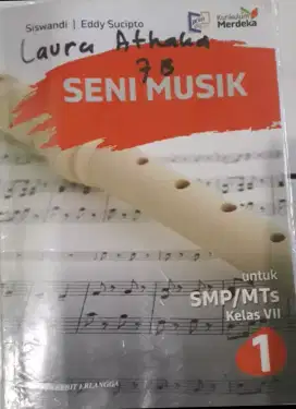 Buku Seni Musik SMP kls 7 Kurikulum Merdeka