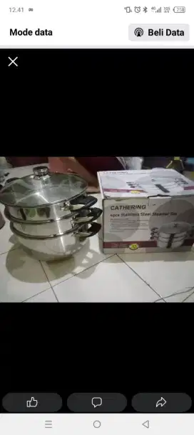 Panci kukusan ukuran 32cm