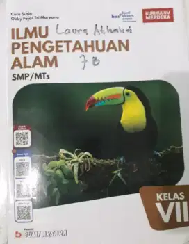 Buku IPA SMP kelas 7 kurikulum Merdeka