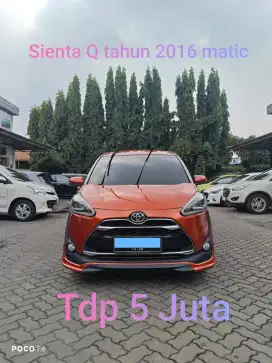 5JT SIENTA Q AT 2016 LOW KM 90RB AN ANTIK BOSKU !!