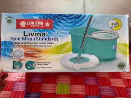 Livina spin mop /lion star / lap pel / ngepel