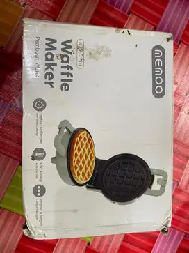 Memoo waffle maker / pembuat wafel listrik diamter 12.5cm