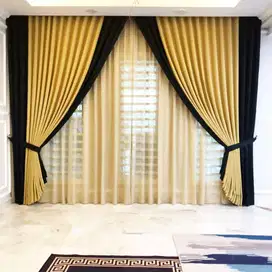 Pemasangan Gorden & Blind Vertikal/Vertical Roll/Roller Gordyn Hordeng