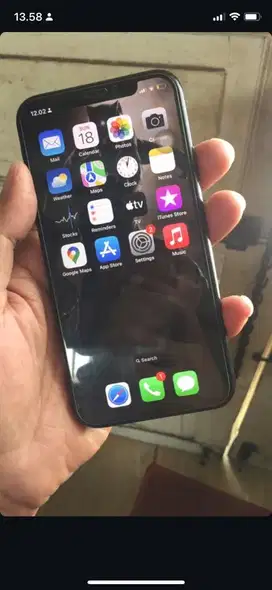 Iphone X 64gb (black) (hitam) bukan ex inter
