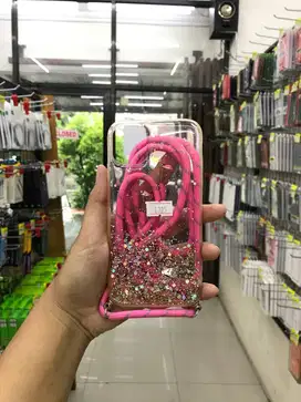 Rope Necklace Glitter Case iPhone 11