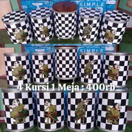 Limbah Tong meja kursi