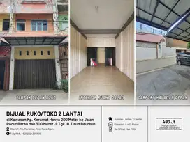 Dijual Ruko/Toko Murah di Kp. Keuramat Banda Aceh Dekat Jl Pocut Baren