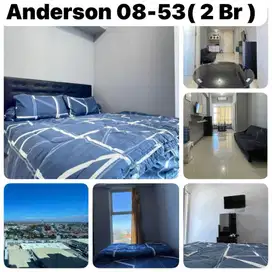 Disewakan apt 2BR Anderson 0853, furnish Pakuwon mall, Surabaya Barat