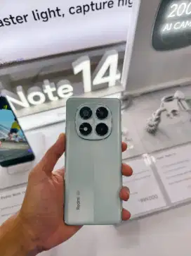 PROMO BESAR-BESARAN REDMI NOTE 14 PRO 5G RAM 12/512 NEW SEGEL GARANSI