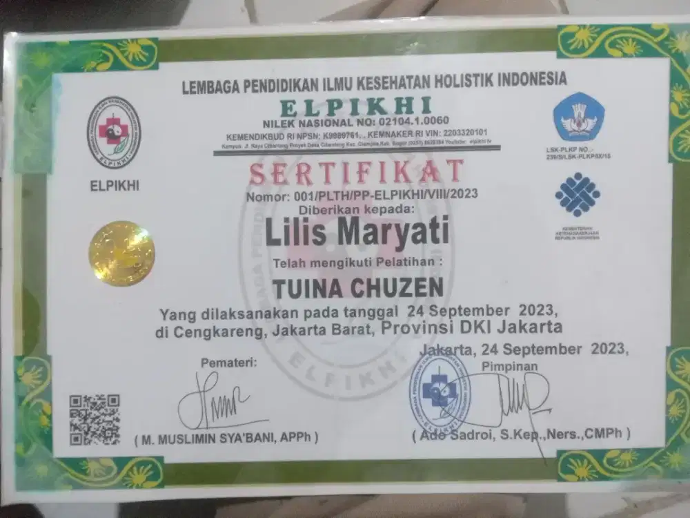 Jasa Bekam Khusus Wanita