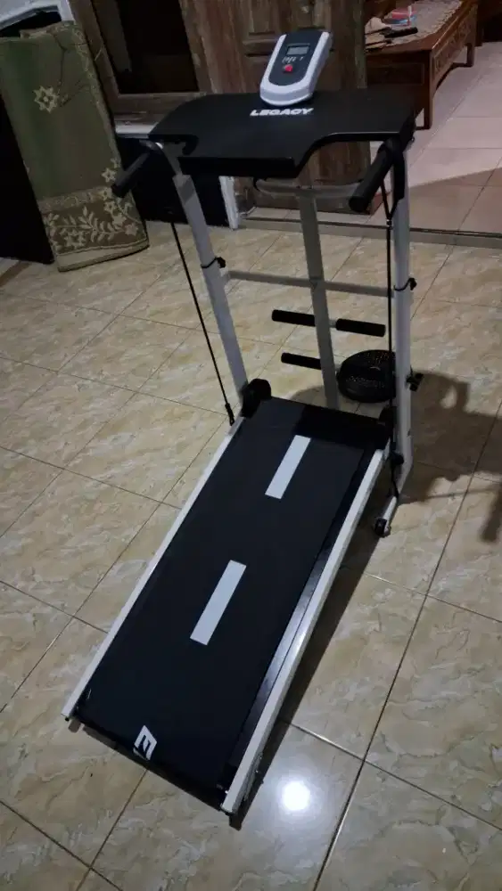 Alat fitness treadmill manual 5 fungsi