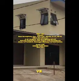 NEGO Ruko 2 Lantai di Setu Burangkeng Cimanggis Depan Sekolahan SMKN