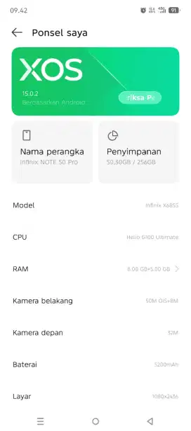 Infinix note 50 pro
