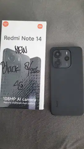 Xiaomi redmi note 14 black 8/256