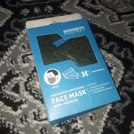 Masker (Face Mask) EIGER X Elementra Green & Grey