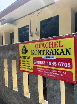 Disewakan kontrakan dekat purigading jatiwarna