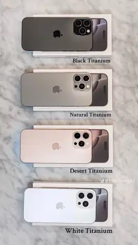 IPHONE 16 PRO ( PROMO CICILAN DAN TUKER TAMBAH )