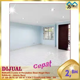 DIJUAL RUMAH 2 LANTAI PERUMAHAN DAAN MOGOT BARU KALIDERES JAKARTA