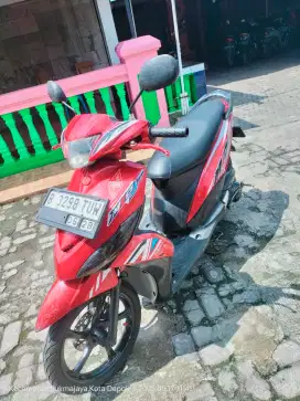Yamaha. Mio j. Th 2013. Pajak Jakarta  STNK hilang BPKB komplit