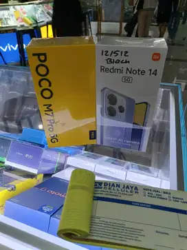 Xiaomi poco M7 pro 5G 8/256 setara redmi note 14 5G resmi
