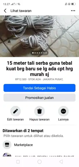 Se paket kelengkapan utkdi taman byk fungsi brg baru murah sjcpt dpt