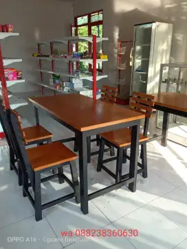 Meja kursi cafe dan makan