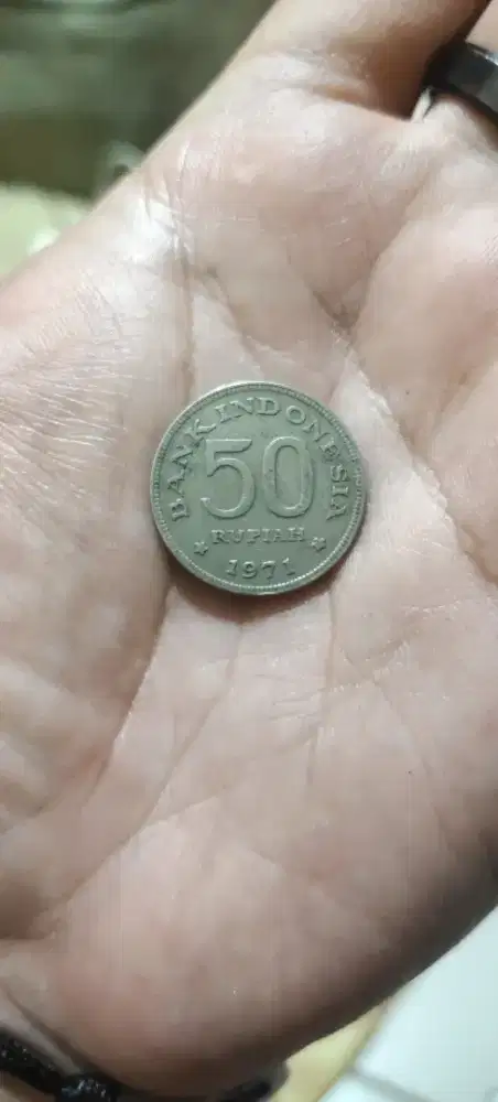 Uang Kuno 50 Rupiah Tahun 1971