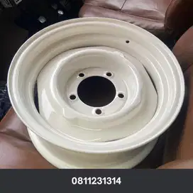 Velg Kaleng R15x6 made in Canada Jimny JB74 JC74 CJ7 Taft dll