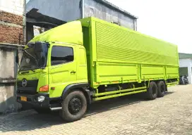 MULUS+banBARU MURAH Hino lohan tronton 6x2 FL 235 JW wingbox 2018 box