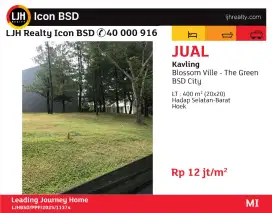 kavling hoek blossom ville the green bsd city
