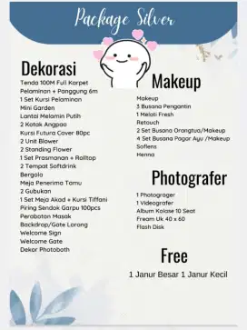 Wedding package