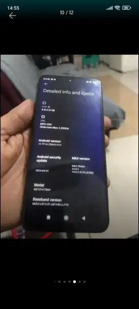 Redmi note 10s 8/128 gb blue