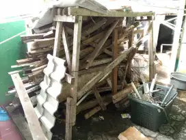 Kayu Ex Project Kayu Keras Campur Kaso Balok, Steger, Tangga, Meja 2