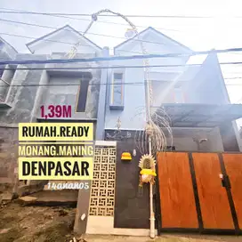 Jual Rumah Ready Baru Tingkat 3 kamar Monang Maning Denpasar Bali