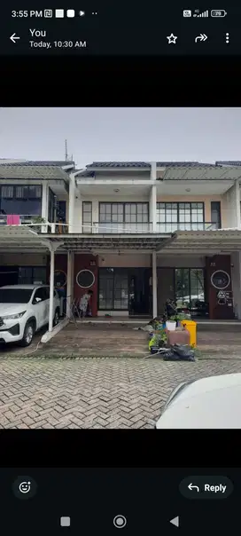 Disewakan Rumah 2 lt di Green Lake City cluster East Asia 4 x 12 m2 !!