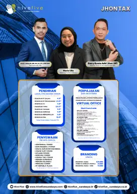 Legalitas Usaha dari Hive Five Surabaya
